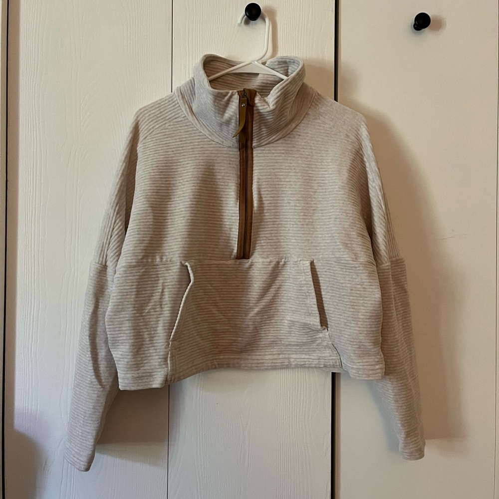 Women’s Prana Quarter Zip Corduroy Pullover